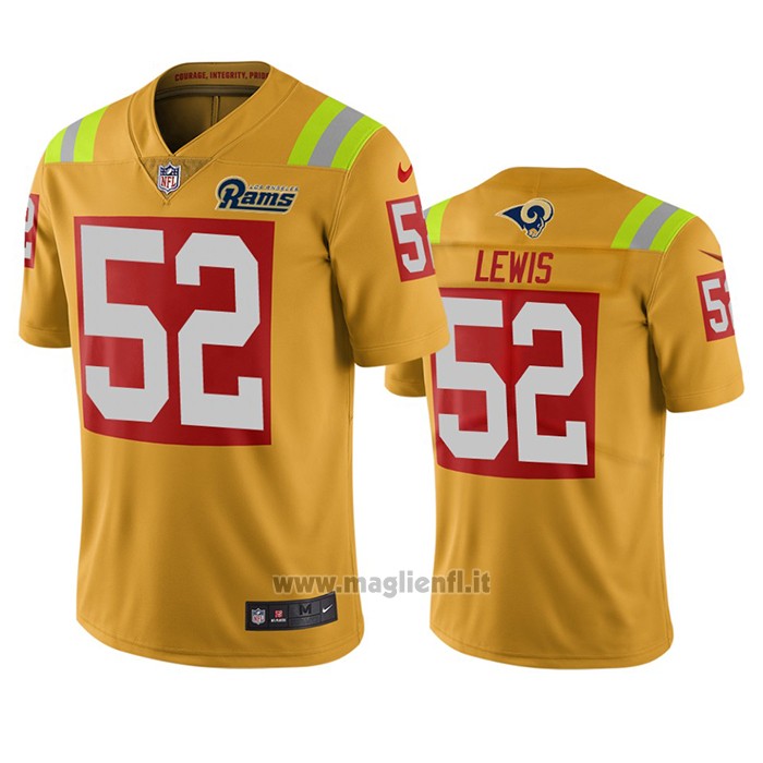 Maglia NFL Limited Los Angeles Rams Terrell Lewis Ciudad Edition Or